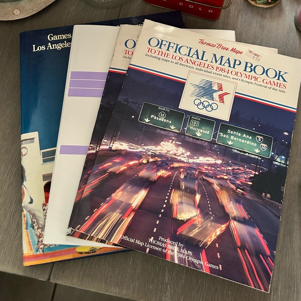 1984 Los Angeles Olympic Books